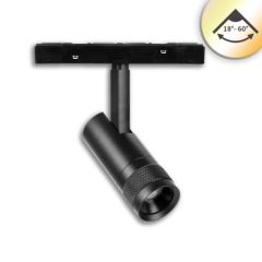 ISOLED Track48 track spotlight black, 7W, 1800-4000K