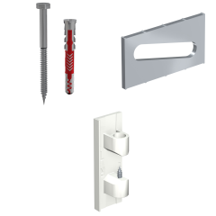 NEWLY mounting set for R70 museum rail